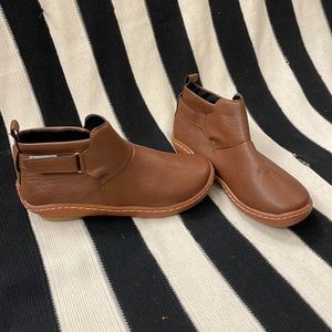NEW Tan Booties with Driving Loafer Soles